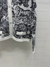 DIOR JACQUARD KNIT CARDIGAN 274879