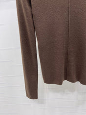 MIUMIU KNITTED LONG SLEEVE TOP STYLE 483