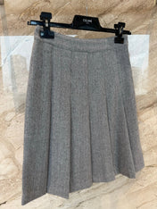 CELINE 25S PLEATED SKIRT 0086