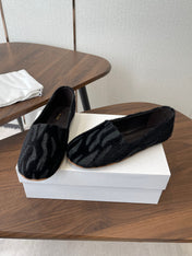 THE ROW 26S MARY JANES IN BLACK ZEBRA PRINT PONY HAIR