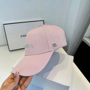 CHANEL 26S BASEBALL CAP WITH CRYSTAL CC LOGO 337988
