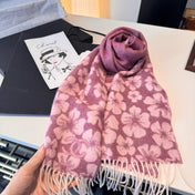 CHANEL 25S SCARF 180 IN CASHMERE 989898