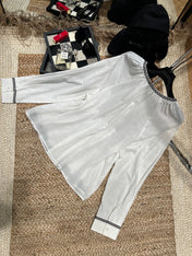 VALENTINO 26S EMBROIDERED SHIRT STYLE 95