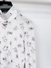 CHANEL 25S PATTERNED TURTLENECK SWEATER 380