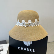 WIDE BRIM HAT MODEL 652030 IN WOVEN STRAW