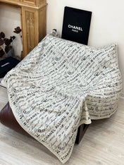 CHANEL 25S SCARF 135 CM IN CASHMERE SILK 943693