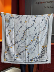 CHANEL 25S SCARF 200 IN CASHMERE 991712