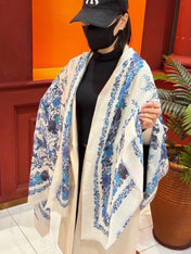 DIOR 26S SCARF 110CM IN WOOL & CASHMERE 300232