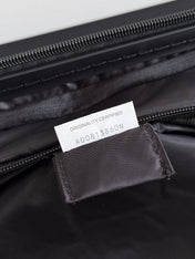 BOTTEGA VENETA 25S ODYSSEY CABIN 3D INTRECCIO PATTERN LUGGAGE 55 IN OLIVE GREEN CALFSKIN