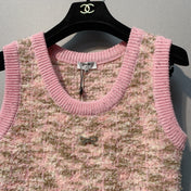 CHANEL 26S SLEEVELESS CREW NECK DRESS 824