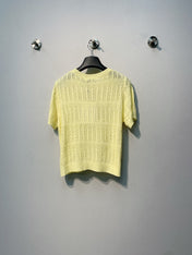 CHANEL 26S SHORT-SLEEVE KNIT TOP STYLE 1083