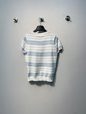 CHANEL 26S SHORT-SLEEVE KNIT TOP STYLE 1081