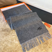 HERMES 25S SCARF 180 IN CASHMERE 987741