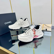 TRAINERS SNEAKER IN WHITE CALFSKIN WITH STICKER 238624