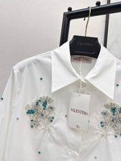 VALENTINO 26S EMBELLISHED SHIRT STYLE 58
