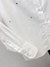 VALENTINO 26S EMBELLISHED SHIRT STYLE 58