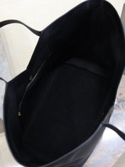 YSL 25S Y TOTE 50 IN BLACK CALFSKIN GOLD HARDWARE