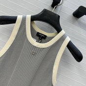 CC 25 Knitted Dress gray Cotton