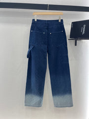 GUCCI CLASSIC JACQUARD GRADIENT JEANS