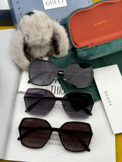 SQUARE FRAME SUNGLASSES G6640 IN METAL