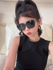 SIGNATURE ROUND SUNGLASSES L3305 IN ACETATE