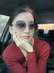 MONTAIGNE SUNGLASS CD0639 IN METAL