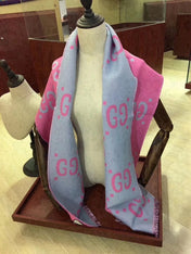 GUCCI 25S SCARF 180 IN WOOL 596385