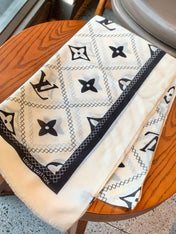 LV SCARF 200 CM IN CASHMERE 738535