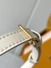 BABYLONE TOTE 31 IN WHITE MONOGRAM EMPREINTE LEATHER
