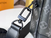 STEAMER 24 IN BLACK MONOGRAM ECLIPSE CANVAS