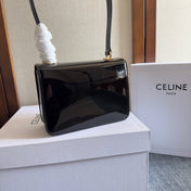 TEEN GARANCE BAG 18 IN BLACK PATENT CALFSKIN