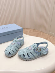 PRA RUBBER FISHERMAN SANDALS SKY LAMBSKIN