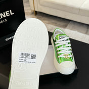 BIG-HEAD COOKIE SHOES IN EMERALD GREEN LAMBSKIN
