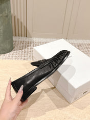 SL MOCCASINS LOAFER IN BLACK CALFSKIN