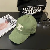 BASEBALL CAP MODEL 650700 IN GREEN COTTON