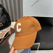 BASEBALL CAP MODEL650751 IN BURNT ORANGE COTTON