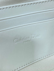 DIOR 25S STAR HOBO BAG 28 IN LATTE MACROCANNAGE CALFSKIN WITH CHAIN
