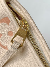 CARRYALL PM 29 BAG IN BEIGE MIX PINK MONOGRAM EMPREINTE LEATHER