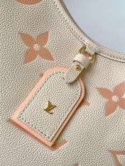CARRYALL PM 29 BAG IN BEIGE MIX PINK MONOGRAM EMPREINTE LEATHER