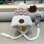 BEANIE HAT IN COLORFUL WOOL 400959