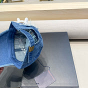 BASEBALL CAP IN CLASSIC BLUE DENIM 406960