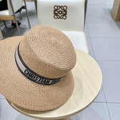 BUCKET HAT 57 CM IN DARK BEIGE RAFFIA 653750