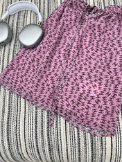 CHANEL PINK PEARL-EMBELLISHED CAMISOLE