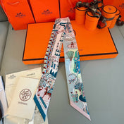 HERMES 25S SCARF 86 IN SILK 853141