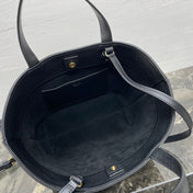 MINI CABAS ANAÏS CUIR TRIOMPHE 21 IN BLACK GRAINED CALFSKIN