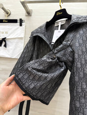 DIOR 25S CROPPED HOODED JACKET STYLE 051