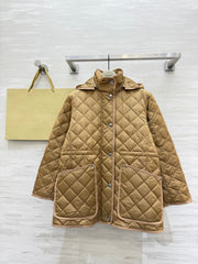BURBERRY 25S HOODED DOWN COAT 163