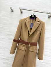 RALPH LAUREN LONG WOOL COAT STYLE 190