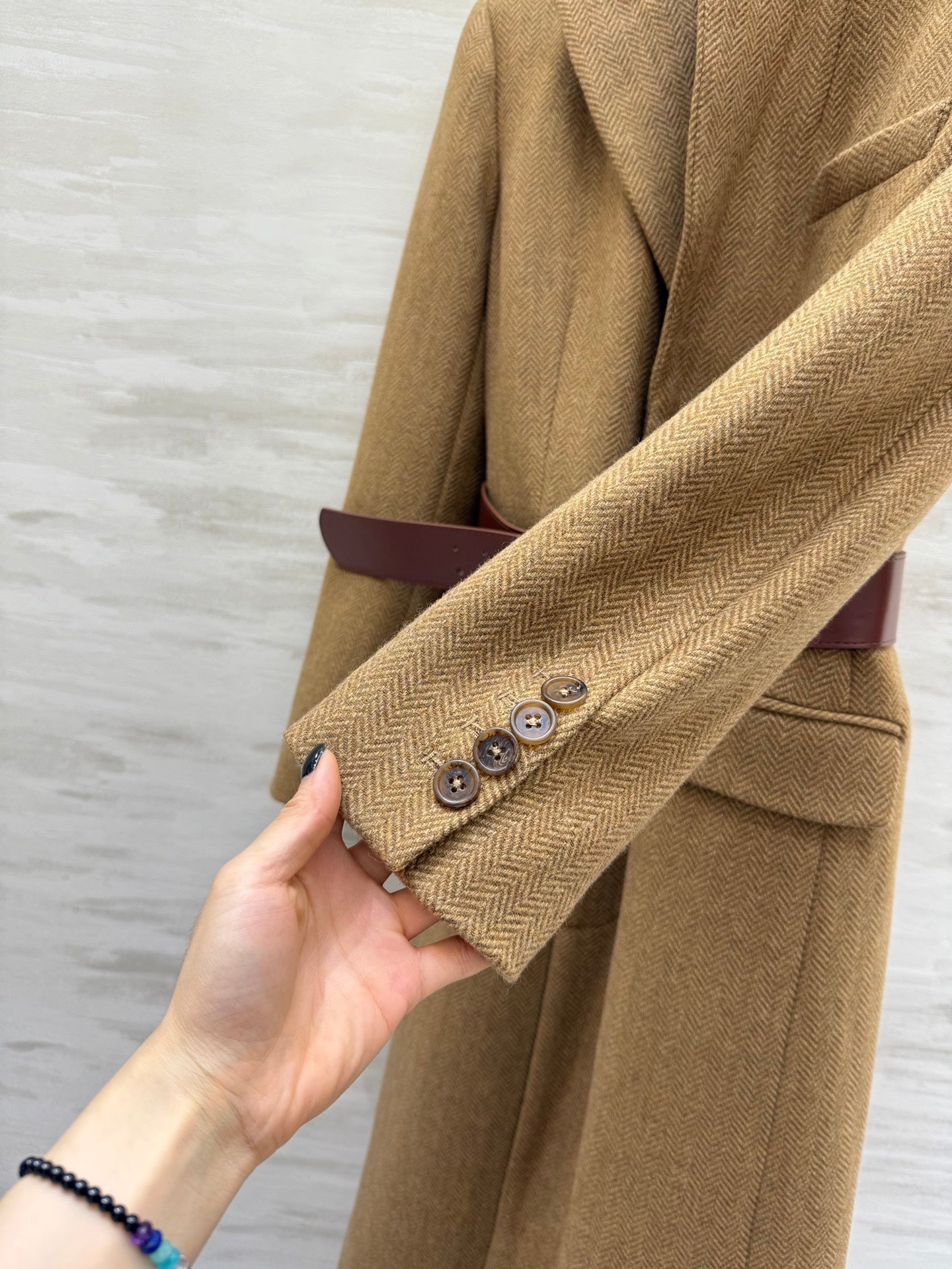 RALPH LAUREN LONG WOOL COAT STYLE 190