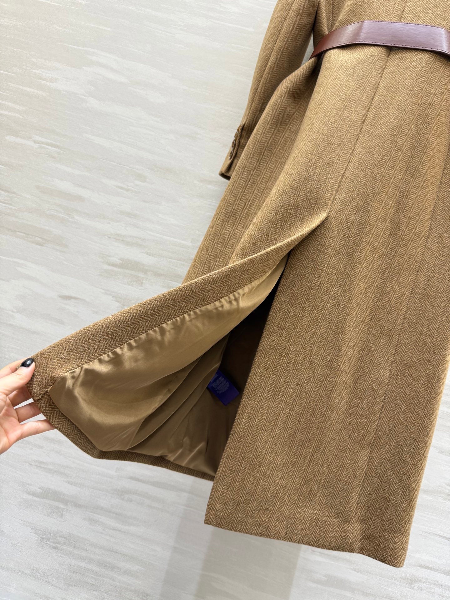 RALPH LAUREN LONG WOOL COAT STYLE 190